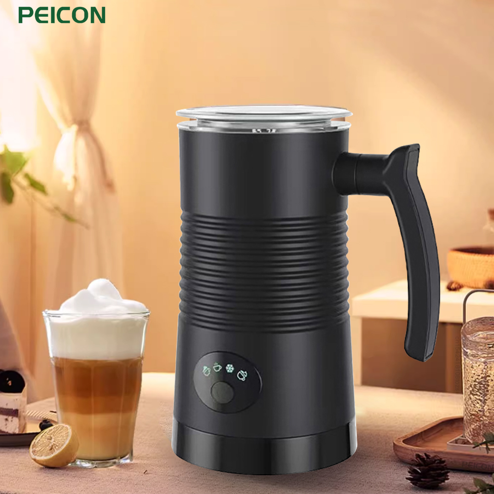 Electric Milk Frother Handheld - Elektrische Melkopschuimer Automatische Roterende Schuimer voor