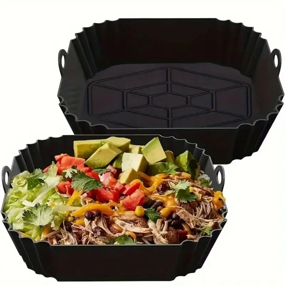 Herbruikbare siliconen pot voo - Air Fryer Silicone Pot Liner recensie en prijs