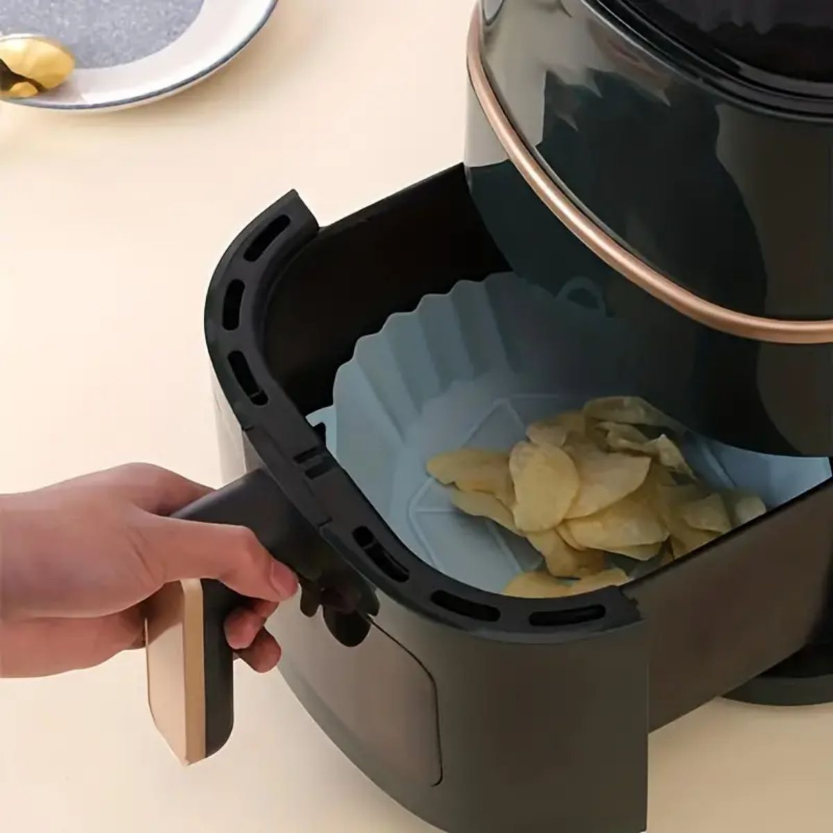 Herbruikbare siliconen pot voo - Air Fryer Silicone Pot Liner recensie en prijs
