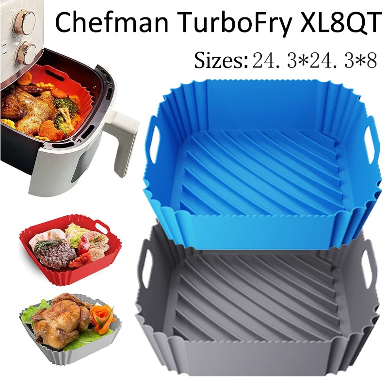 Grote luchtfriteuse siliconen  - Air Fryer Silicone Pot Liner recensie en prijs