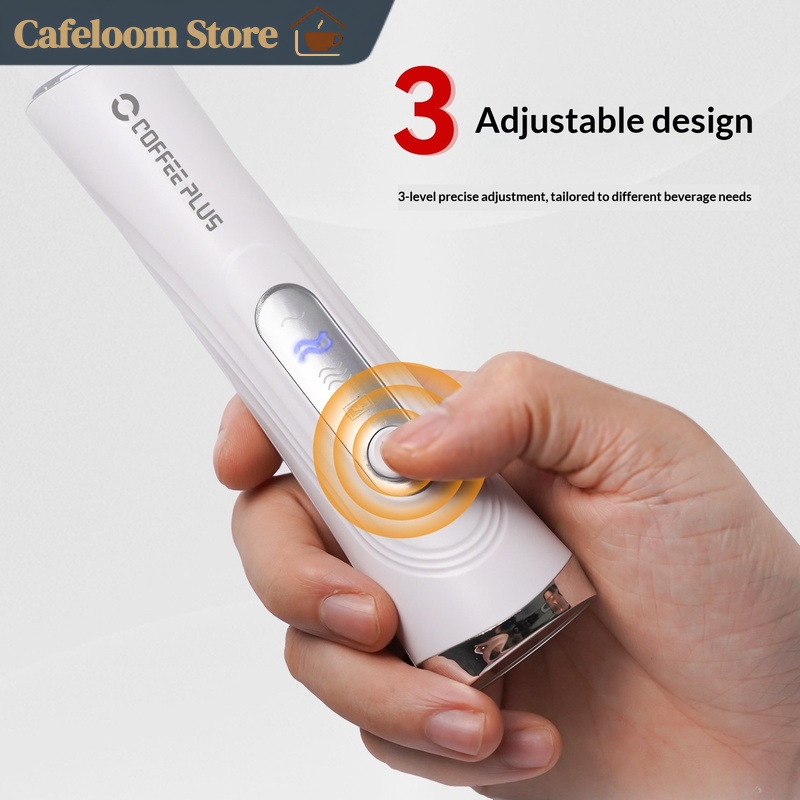 Coffee Plus draagbare elektris - Electric Milk Frother Handheld recensie en prijs