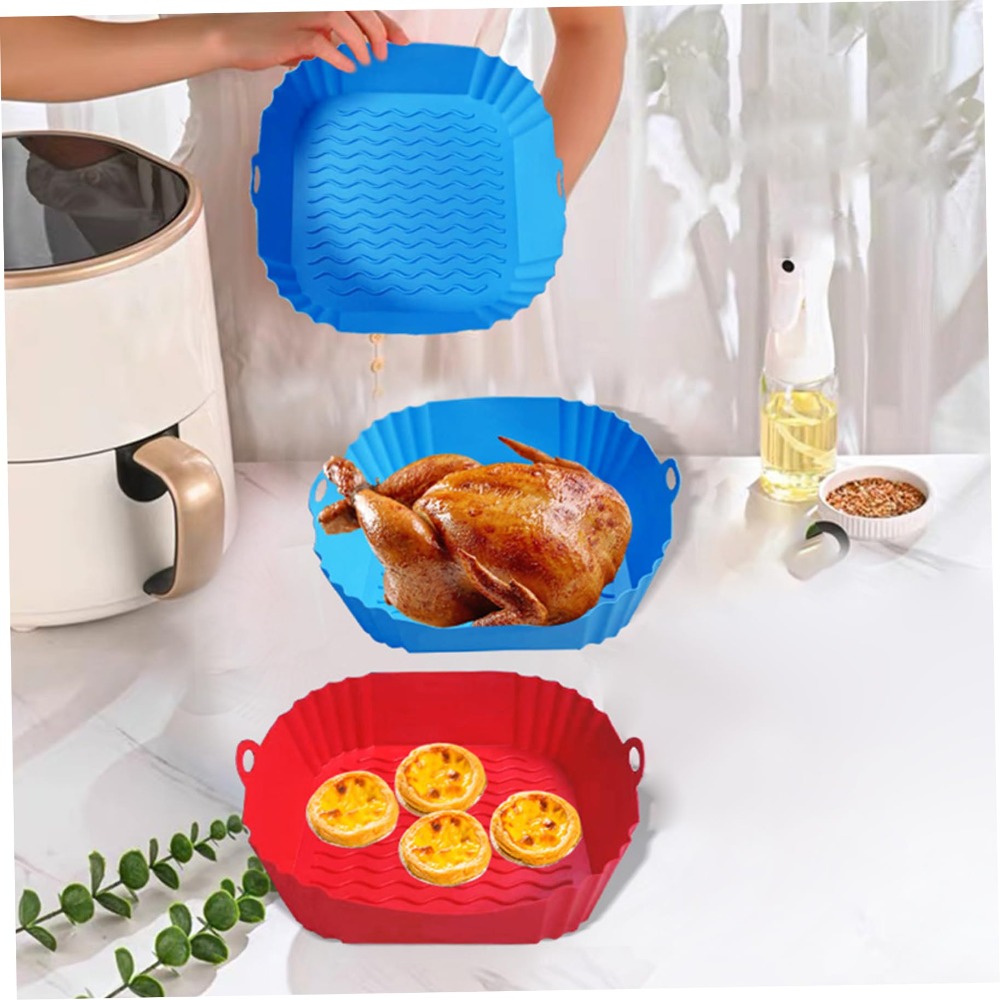 Anti-aanbak siliconen airfryer - Air Fryer Silicone Pot Liner recensie en prijs