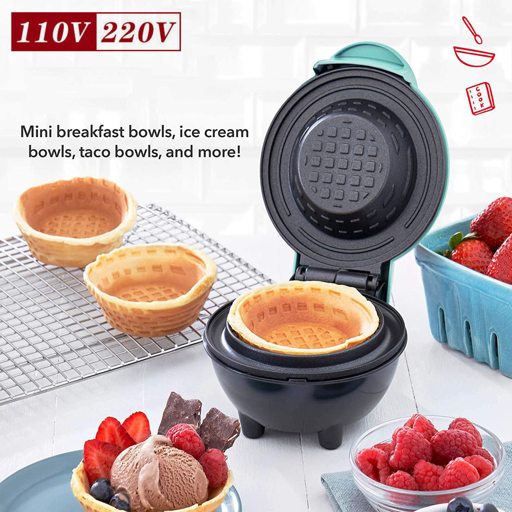 Mini Wafelkom Maker Elektrisch - Mini Waffle Maker Machine recensie en prijs