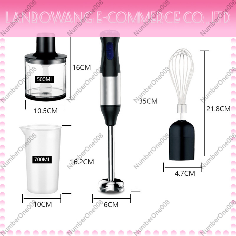 110V Staafmixer Set met 5 stan - Immersion Hand Blender Set recensie en prijs
