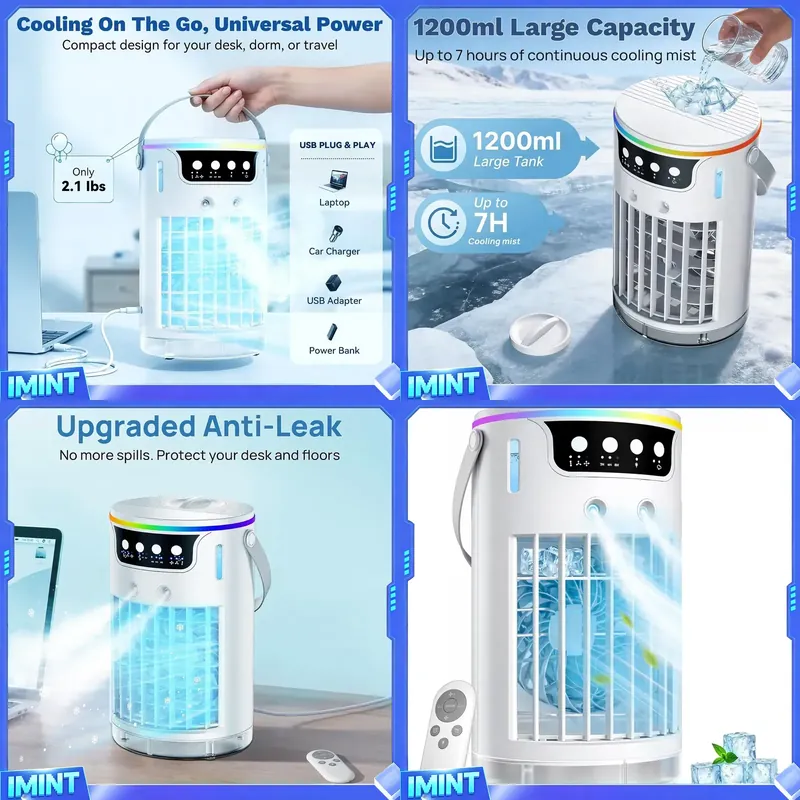 Draagbare airconditioner-venti - Air Conditioners recensie en prijs