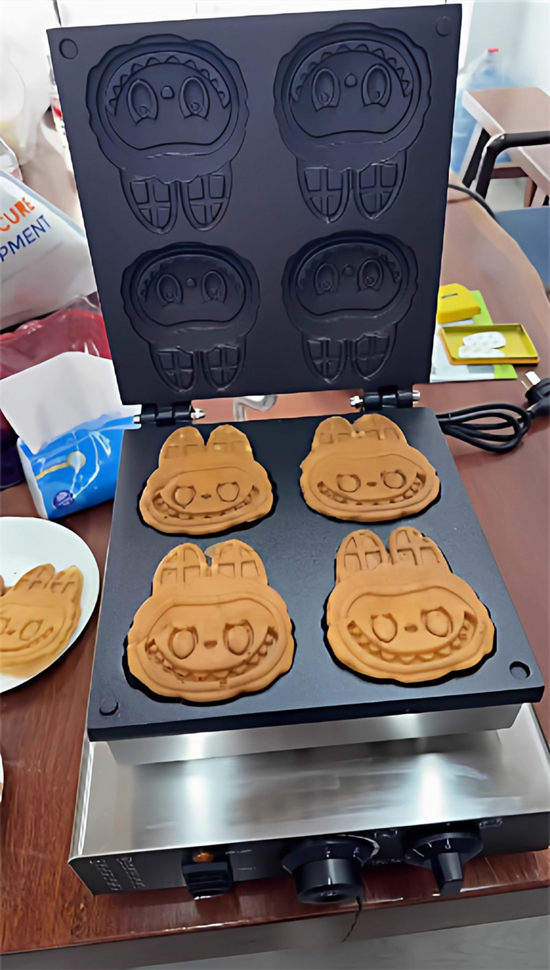Professionele Cartoon Vorm Waf - Mini Waffle Maker Machine recensie en prijs