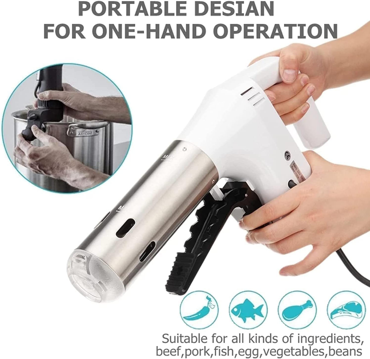 SmartChef Sous Vide Machine 18 - Digital Sous Vide Precision Cooker recensie en prijs