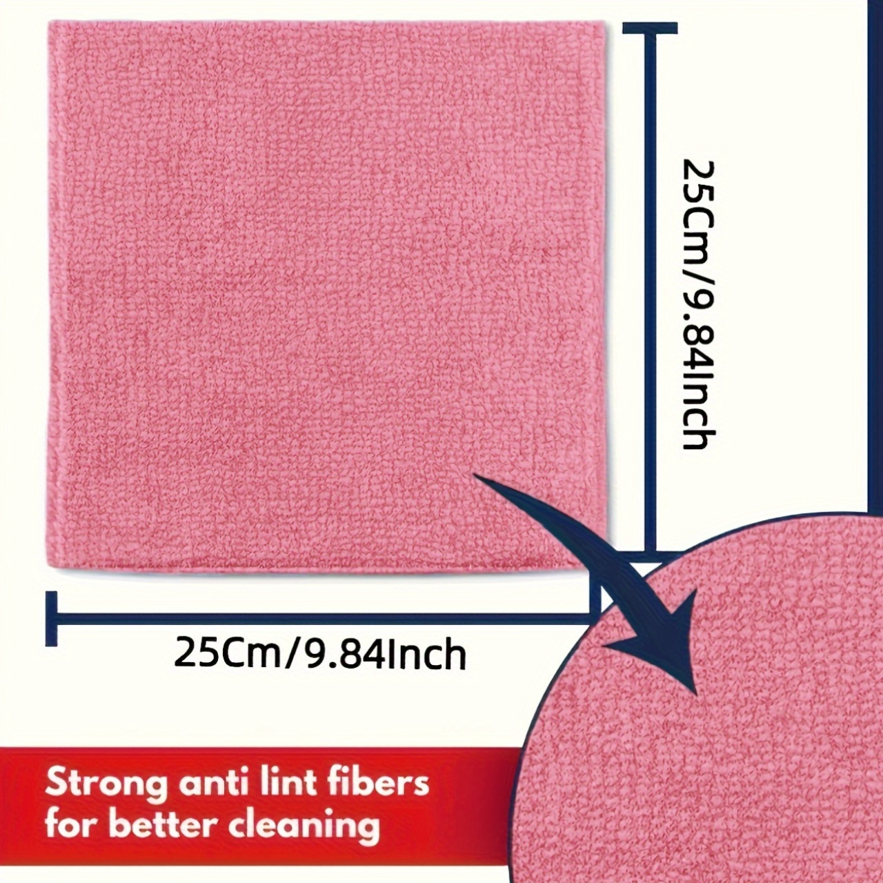 1-50 Stuks Lichtroze Microfibe - Kitchen Appliances recensie en prijs