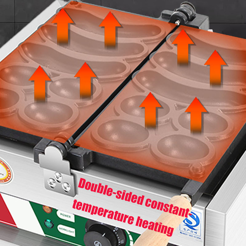 4-gaats 110V/220V non-stick ro - Mini Waffle Maker Machine recensie en prijs