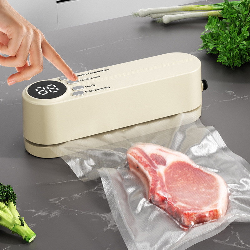 Verpakkingsapparatuur: kleine  - Food Vacuum Sealer Machine recensie en prijs